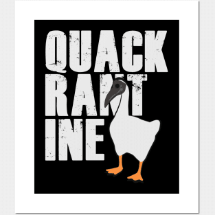 Quackrantine - Plague Doctor Mask Posters and Art